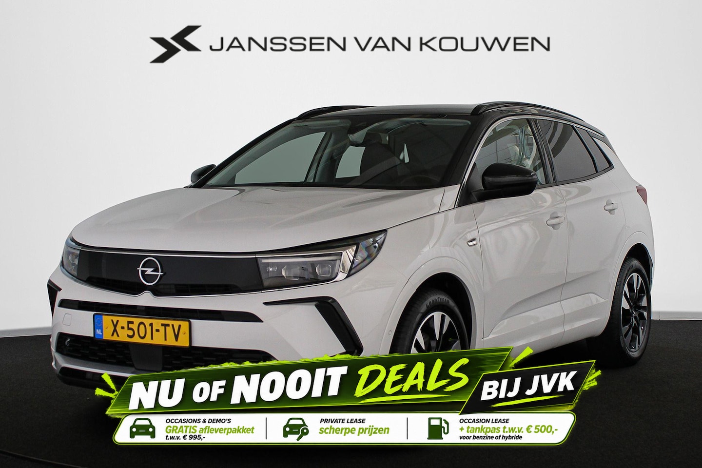 Opel Grandland - 1.2 Turbo Level 3 Trekhaak Stuur/Stoelverwarming Keyless - AutoWereld.nl