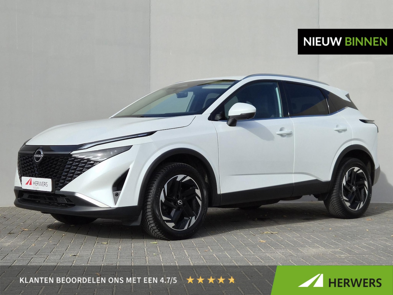 Nissan Qashqai - 1.3 MHEV Xtronic N-Connecta / Facelift / Fabrieksgarantie tot 10-2027 / Dealer onderhouden - AutoWereld.nl