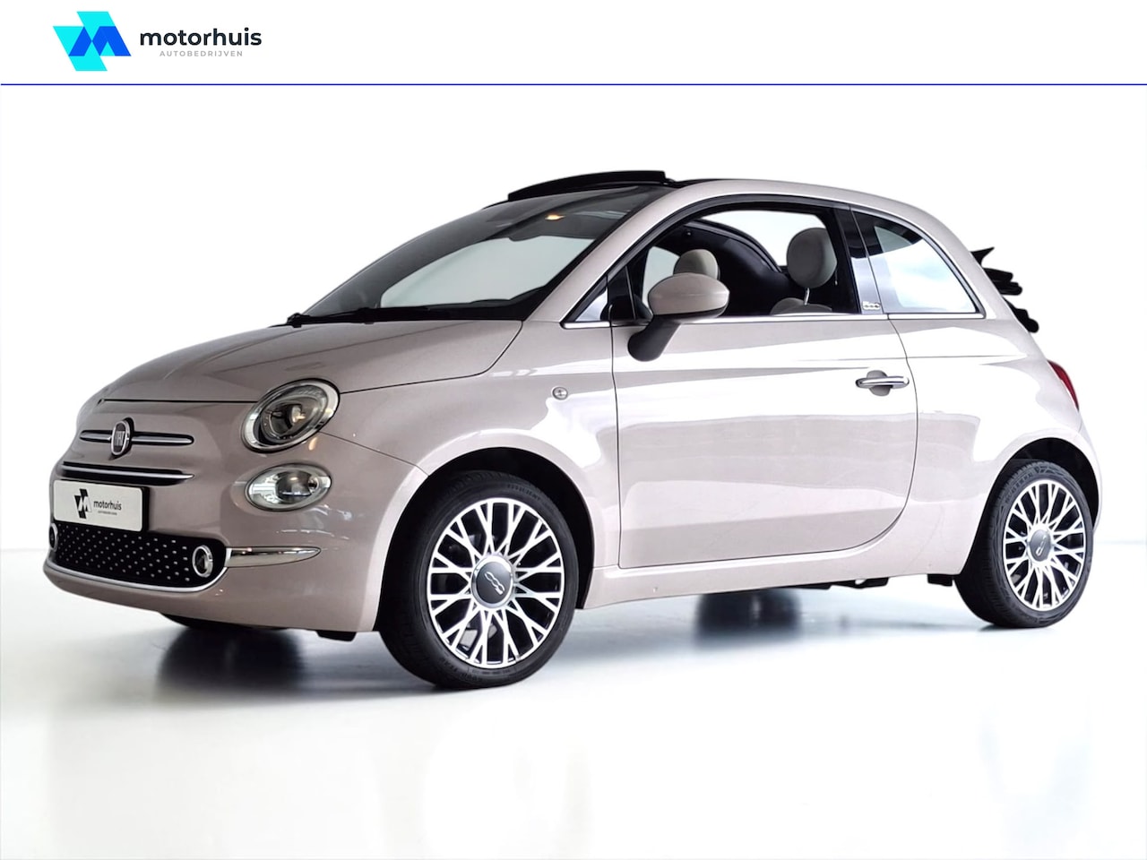 Fiat 500 C - 1.0 Hybrid Star NAVI PDC LMV - AutoWereld.nl