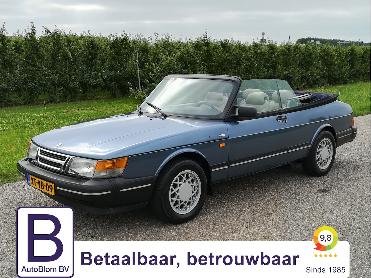 Saab 900 Cabrio - Classic 2.0 S /Leder/zeer nette auto!/ - AutoWereld.nl