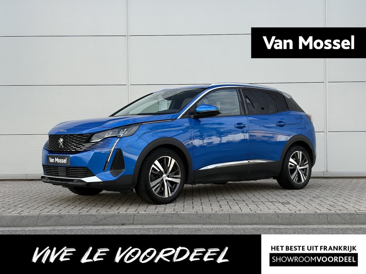 Peugeot 3008 - 1.6 HYbrid 225 Blue Lease Allure | Stoelverwarming | Camera | Navigatie | Apple Carplay/An - AutoWereld.nl