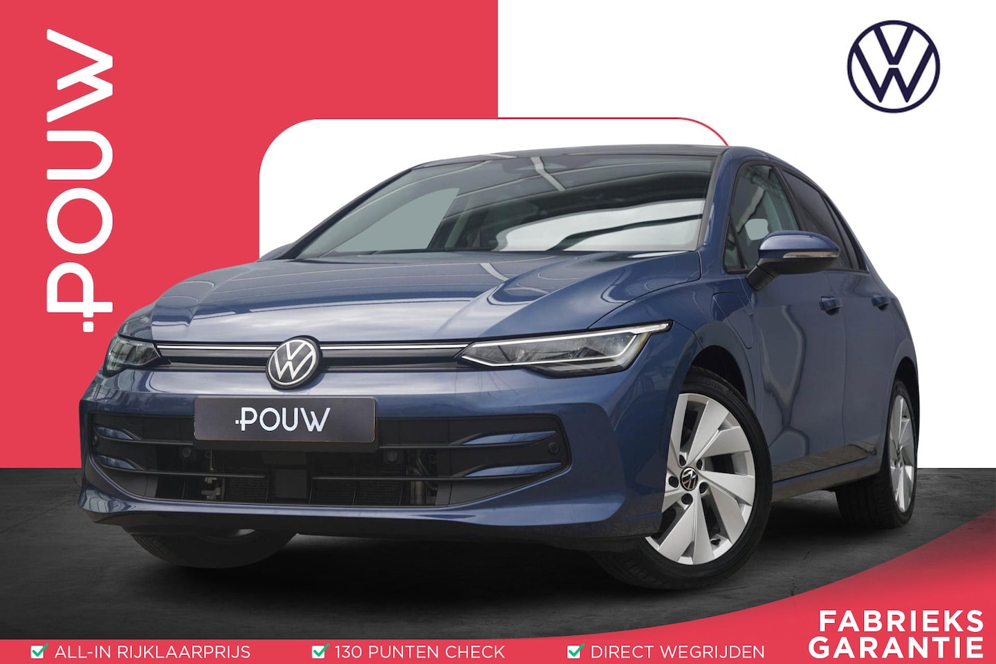 Volkswagen Golf - 1.5 eHybrid 204pk DSG Life Edition | Trekhaak | Panoramadak | Navigatie - AutoWereld.nl