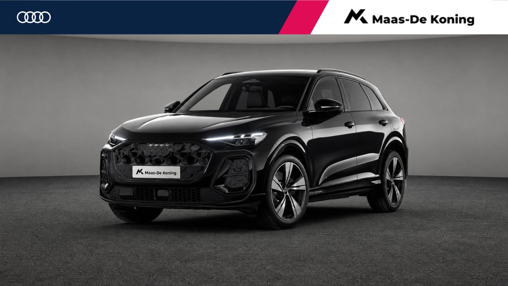 Audi Q5 - 2.0 TFSI e-hybrid quattro S edition 299 PK · 21" LM Velgen · Tech plus · Glazen panoramada - AutoWereld.nl