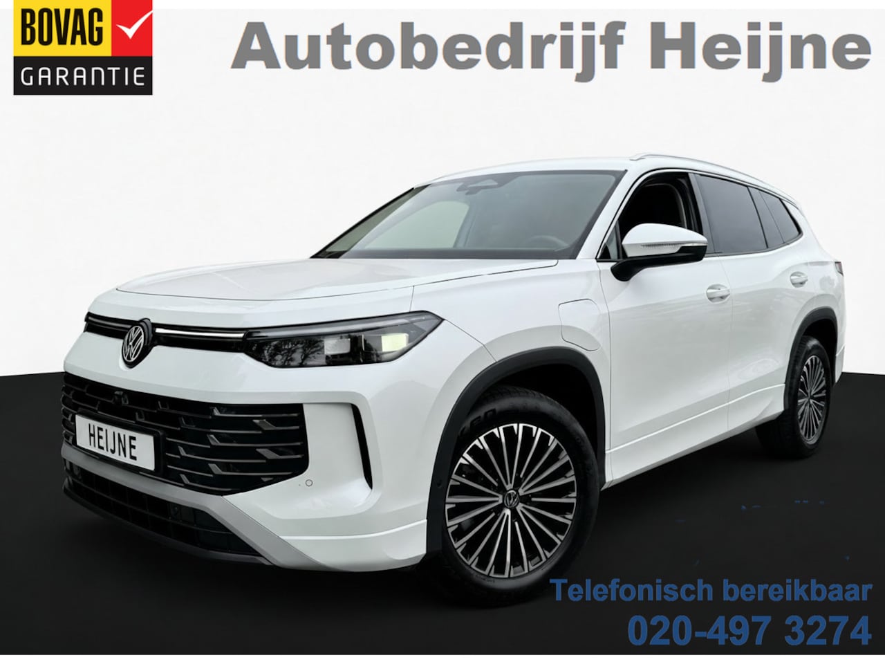 Volkswagen Tayron - 1.5 TSI eHybrid 204PK DSG HYBRID ELEGANCE 360°CAMERA/TREKHAAK/IQ.LIGHT/KEYLESS - AutoWereld.nl