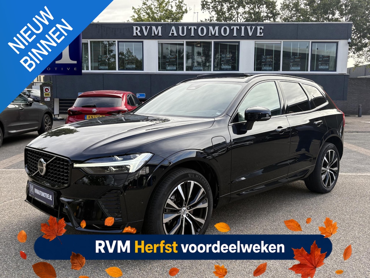 Volvo XC60 - 2.0 T6 Plug-in hybrid AWD Plus Dark DEALER ONDERHOUDEN | HARMAN/KADON | 360° GRADEN CAM. | - AutoWereld.nl