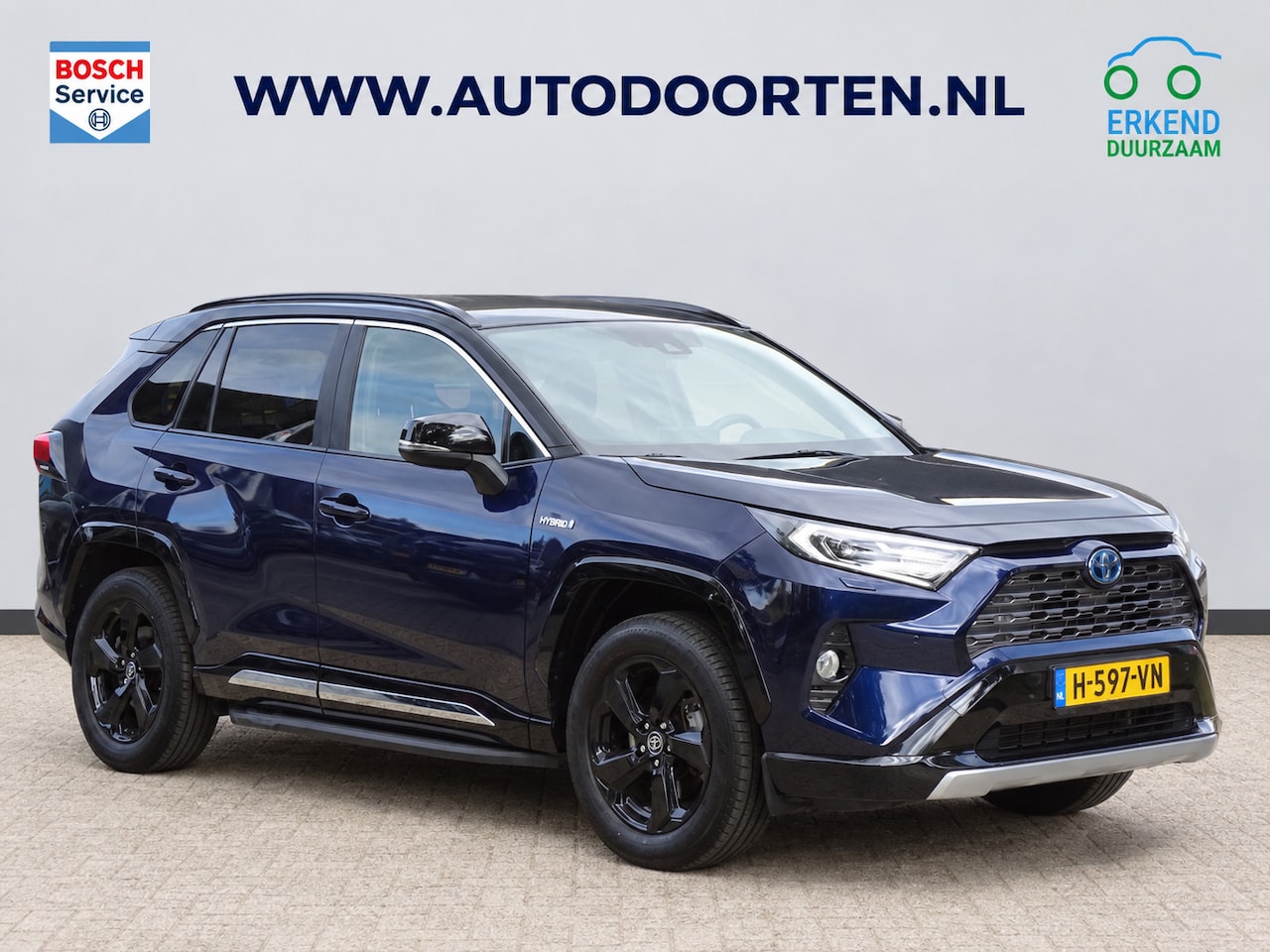 Toyota RAV4 - 2.5 Hybrid AWD Bi-Tone|Trekhaak|Camera|JBL|1650KG Trekken - AutoWereld.nl