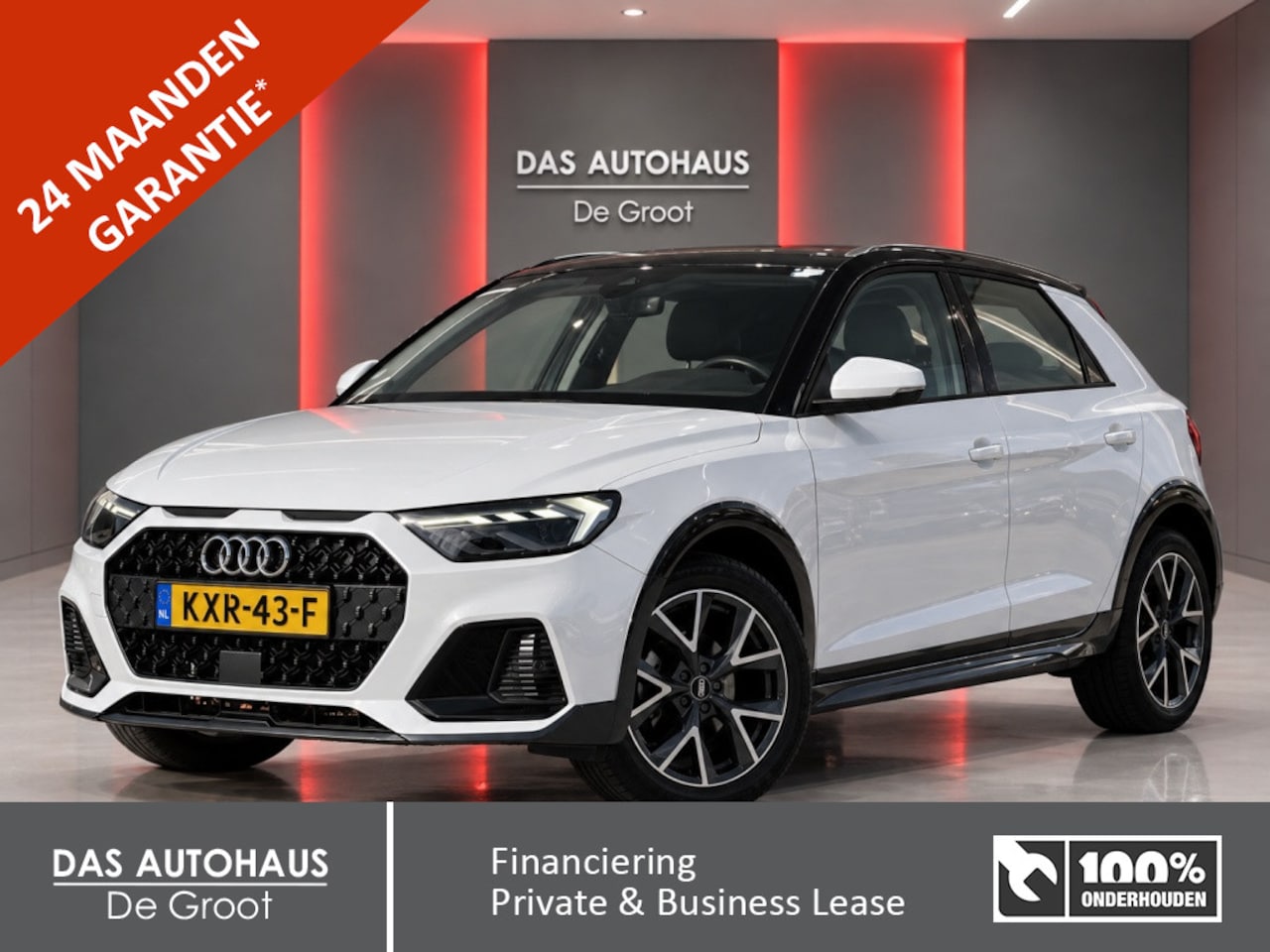 Audi A1 allstreet - 30 TFSI S-Tronic S-Line Black Edition | Leer | Navi | Camera - AutoWereld.nl