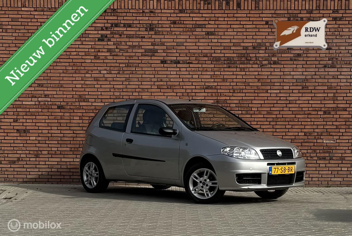 Fiat Punto - 1.2 Navigator 1.2 Navigator,New APK,AIRCO,Elektr pakket - AutoWereld.nl