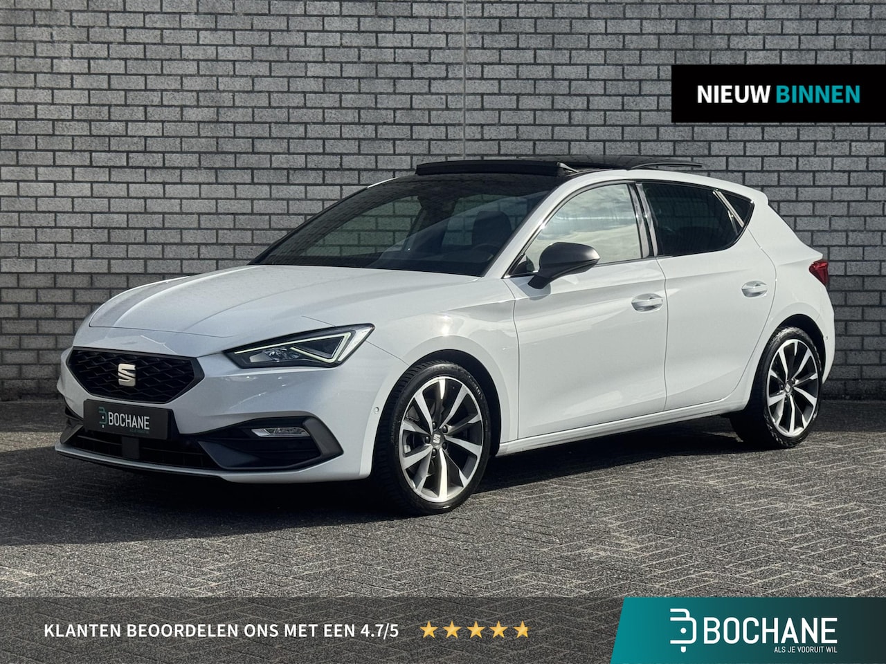 SEAT Leon - 1.5 eTSI FR Launch Edition | Schuif /- kanteldak | Stuur / Stoelverwarming | Achteruitrijc - AutoWereld.nl