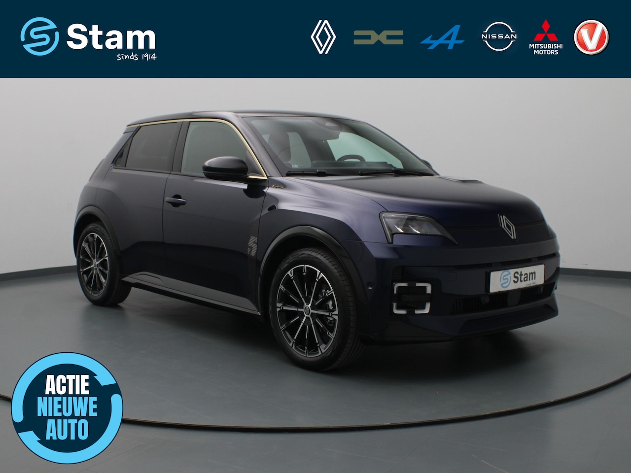 Renault 5 - Comfort range iconic 52 kWh Signature Stam Harman Kardon | Leder - AutoWereld.nl