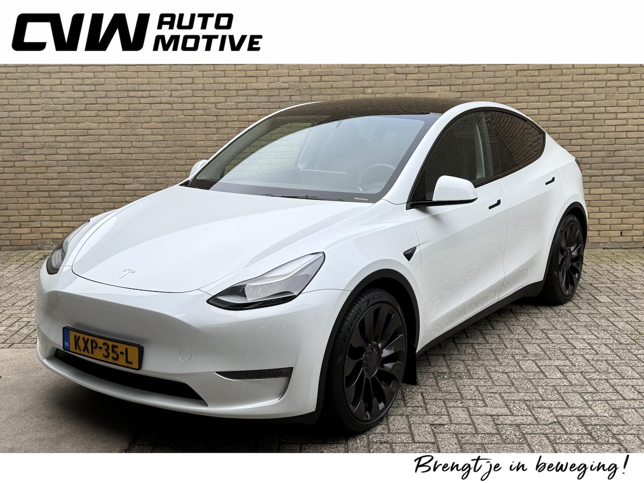 Tesla Model Y - Performance AWD 75kWh | Trekhaak afneembaar | Panoramadak | 21 inch velgen | Carbon detail - AutoWereld.nl