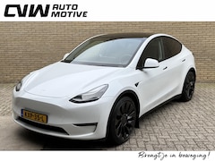 Tesla Model Y - Performance AWD 75kWh | Trekhaak afneembaar | Panoramadak | 21 inch velgen | Carbon detail