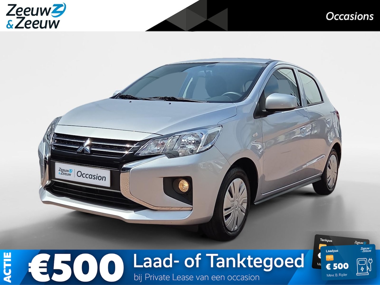 Mitsubishi Space Star - 1.2 Connect+ Metallic lak | Lage km stand | Carplay | Bovag garantie | NAP - AutoWereld.nl