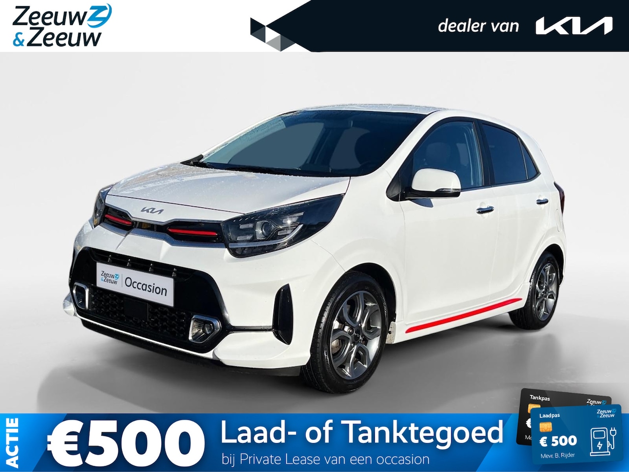 Kia Picanto - 1.0 DPi GT-Line | Keyless entry | Climate control | Cruise control | LM-Velgen | Navigatie - AutoWereld.nl