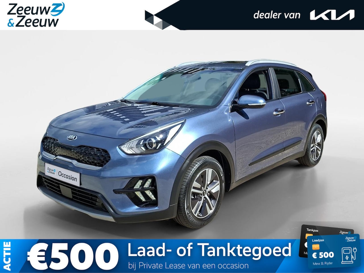 Kia Niro - 1.6 GDi Hybrid DynamicLine Navigatie | Achteruitrijcamera | Cruise control | Climate contr - AutoWereld.nl