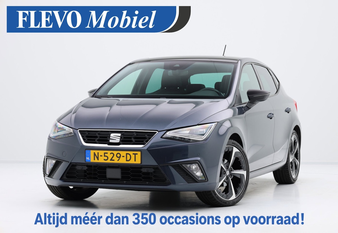 SEAT Ibiza - 1.0 EcoTSI FR Plus Pano|Carplay|Navi|Leder-Alcantara|Cam|LMV - AutoWereld.nl