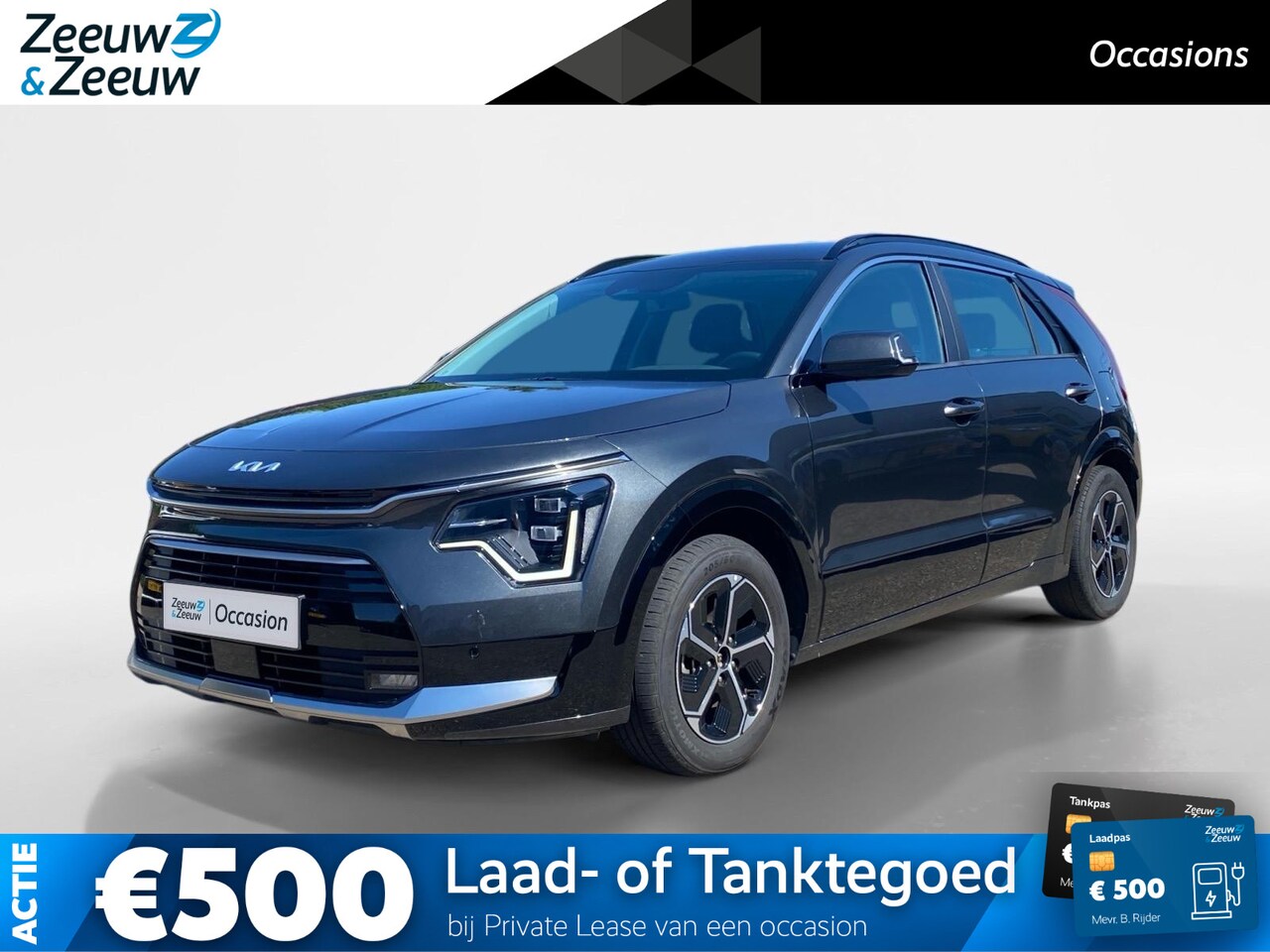 Kia Niro - 1.6 GDi Hybrid DynamicLine | Climate control | LM velgen | Elektr. bestuurdersstoel | Dode - AutoWereld.nl