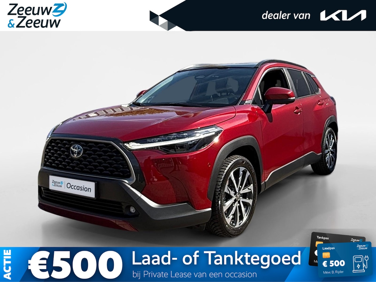 Toyota Corolla Cross - 2.0 High Power Hybrid Launch Edition | PANO DAK | LEDER | NAVI | 360 CAMERA | NL-AUTO | ST - AutoWereld.nl