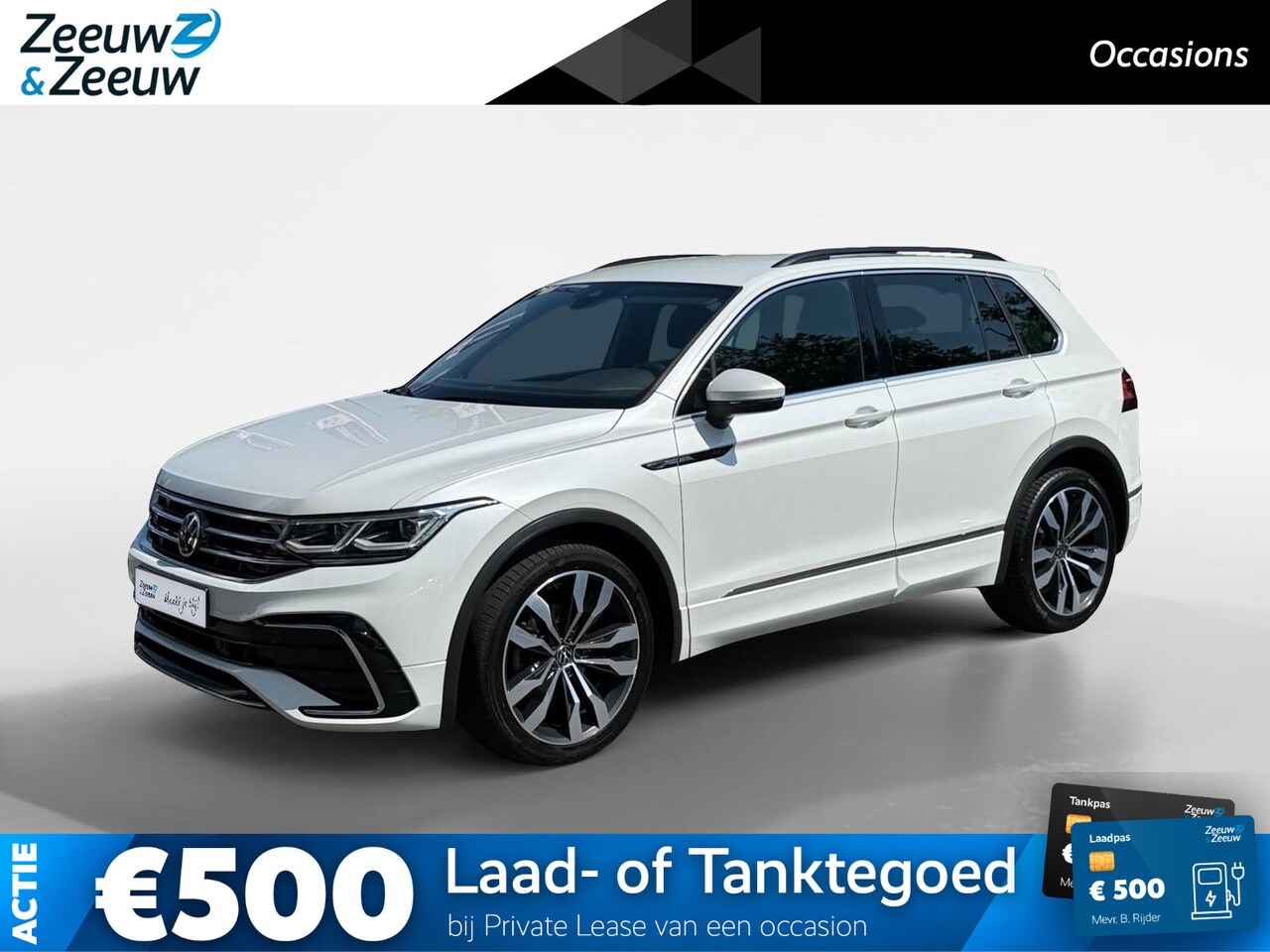 Volkswagen Tiguan - 1.5 TSI R-Line Business+ | Automaat | Cruise Control | Climate Control | Digital Dashboard - AutoWereld.nl