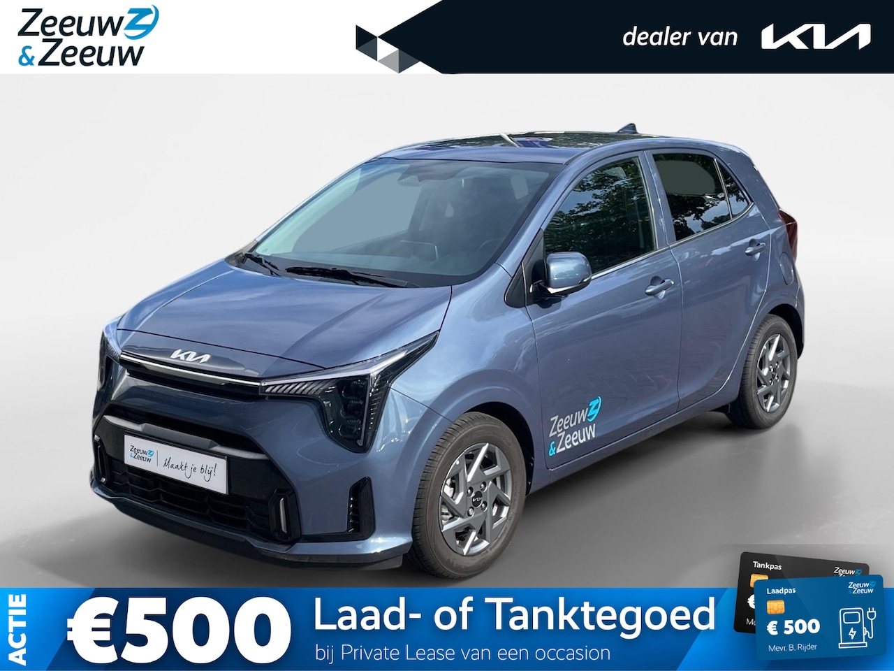 Kia Picanto - 1.0 GDi DynamicPlusLine | Airco | Cruise Control | Camera | Navigatie | LM Velgen | Privac - AutoWereld.nl