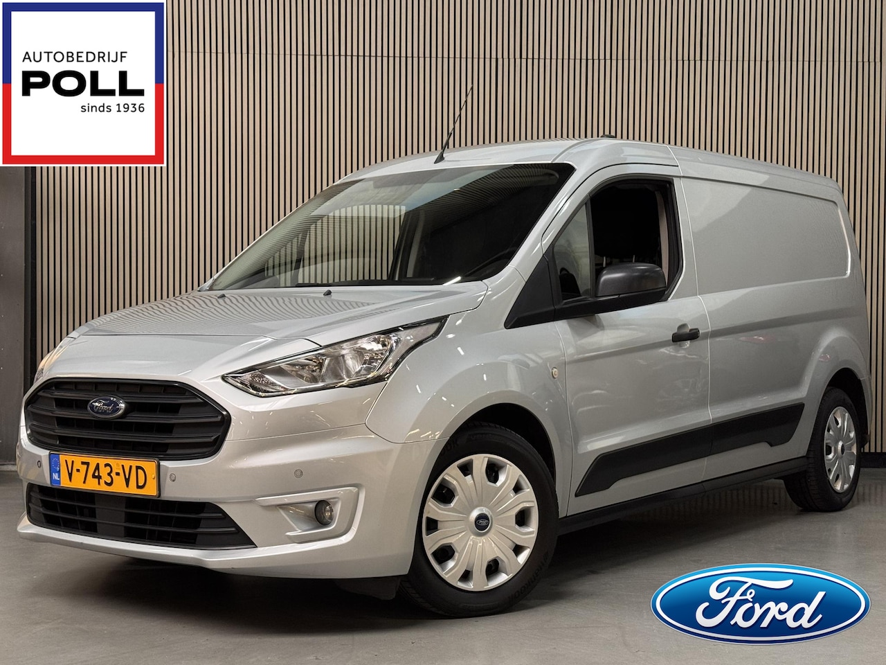 Ford Transit Connect - 1.5 EcoBlue L2 3-Zits Navi Trekhaak Camera Cruise Voorruitverwarming Dealeronderhouden - AutoWereld.nl