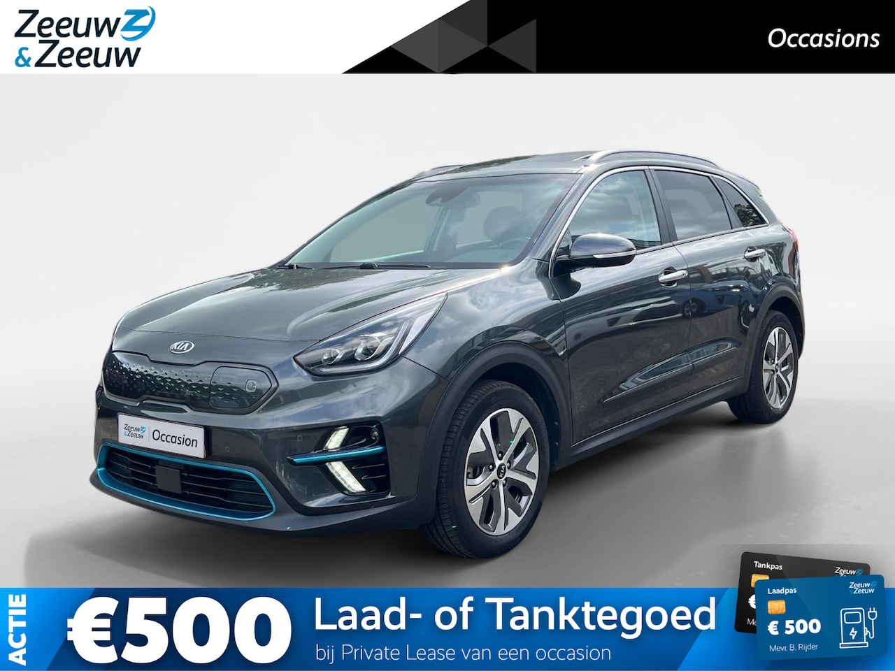 Kia e-Niro - DynamicPlusLine 64 kWh | Schuifdak | Keyless entry | Stoelverwarming - AutoWereld.nl