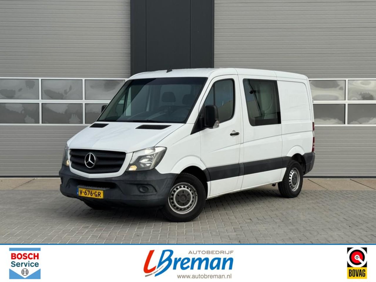 Mercedes-Benz Sprinter - 211 2.2 CDI wb325 Dubbel cabine-trekhaak-airco-cruise control - AutoWereld.nl