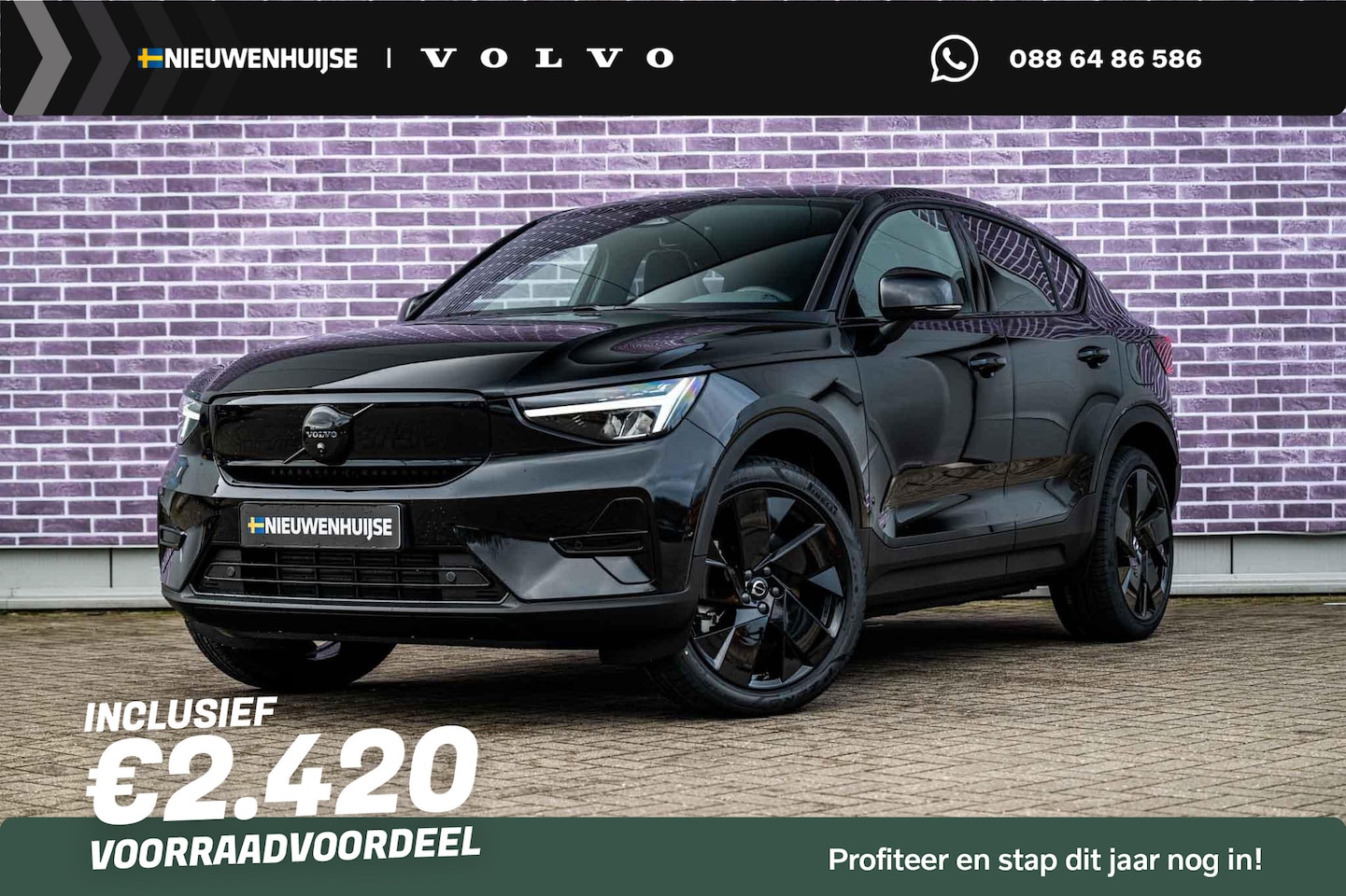 Volvo EC40 - Twin Motor Ultra Black Edition Europa 82 kWh Twin Motor Ultra Black Edition Europa 82 kWh - AutoWereld.nl