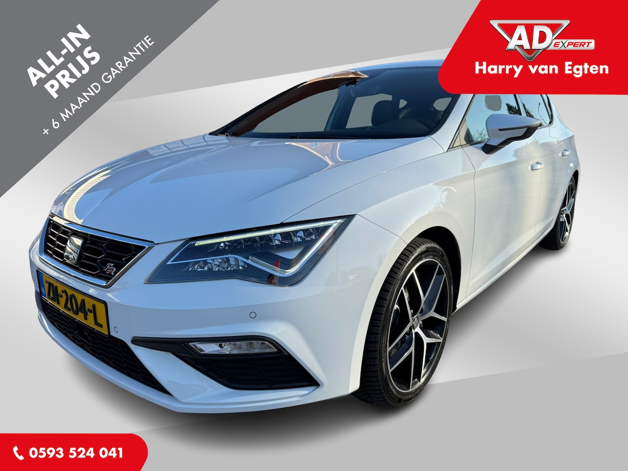 SEAT Leon - 1.5 TSI FR Business Intense | Navi | Camera | Adaptieve Cruise | LED | Virtual Cockpit | - AutoWereld.nl