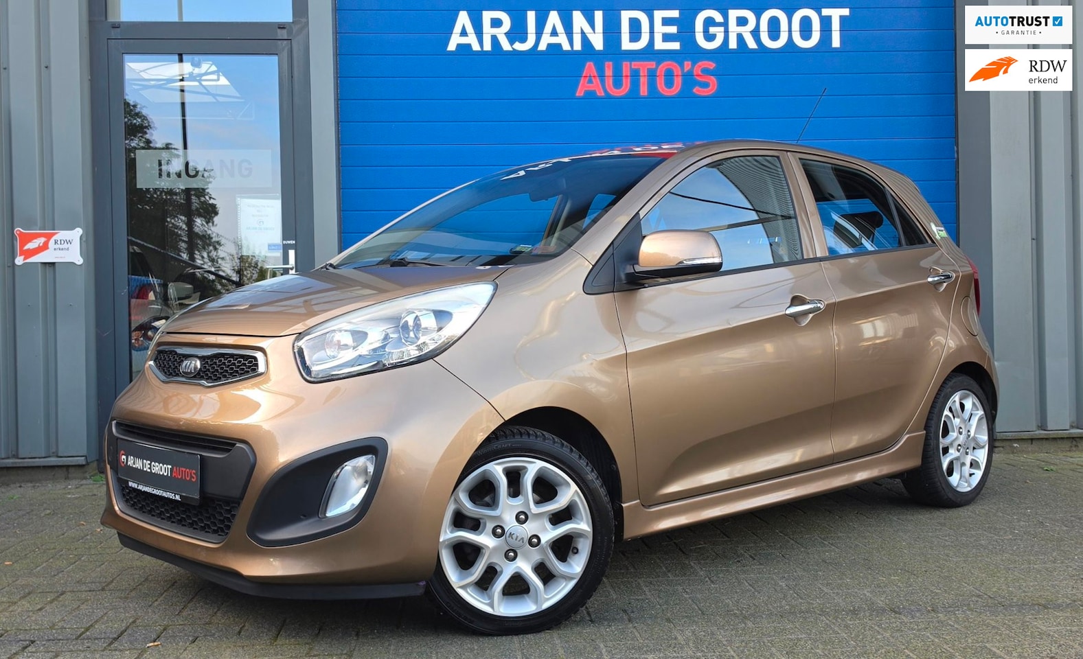 Kia Picanto - 1.2 85PK VOL AUTOMAAT UNIEK 33000KM! Veel opties! - AutoWereld.nl