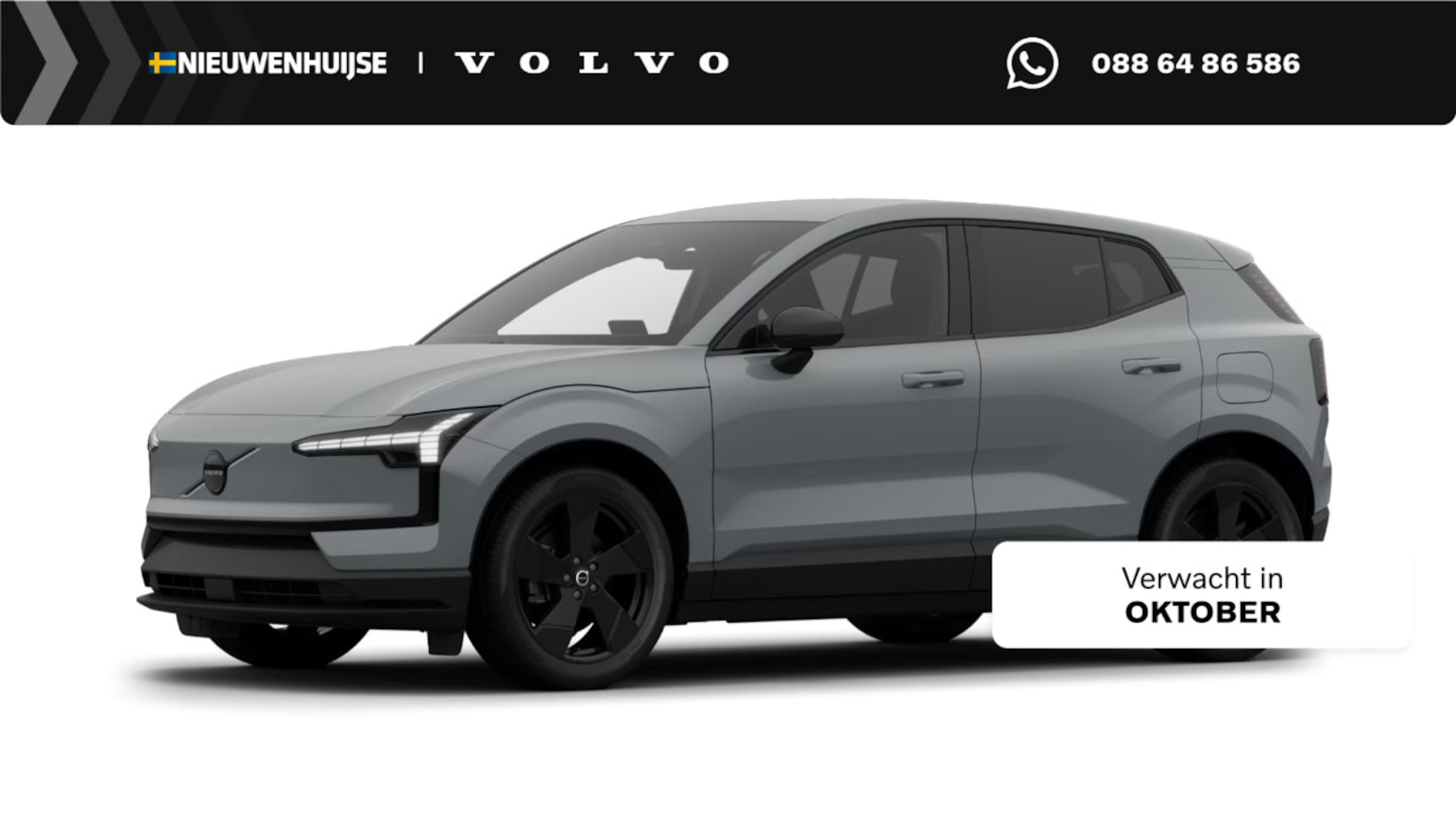 Volvo EX30 - P5 Long Range Plus Black Edition Europa 69 kWh | Black Interieur | Harman Kardon | Power S - AutoWereld.nl
