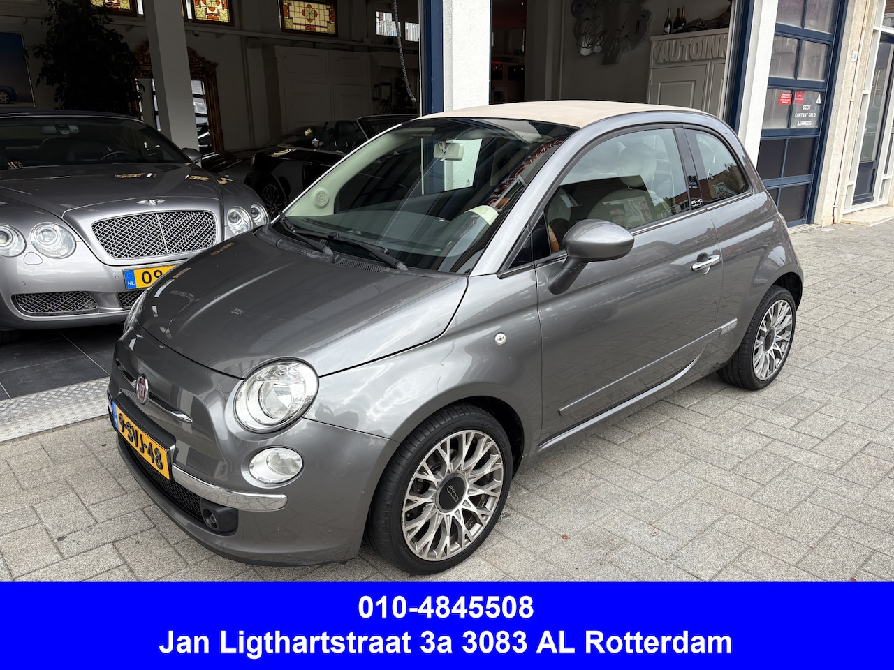 Fiat 500 C - 0.9 TwinAir Lounge AUTOMAAT/NL AUTO/AIRCO/NW APK - AutoWereld.nl