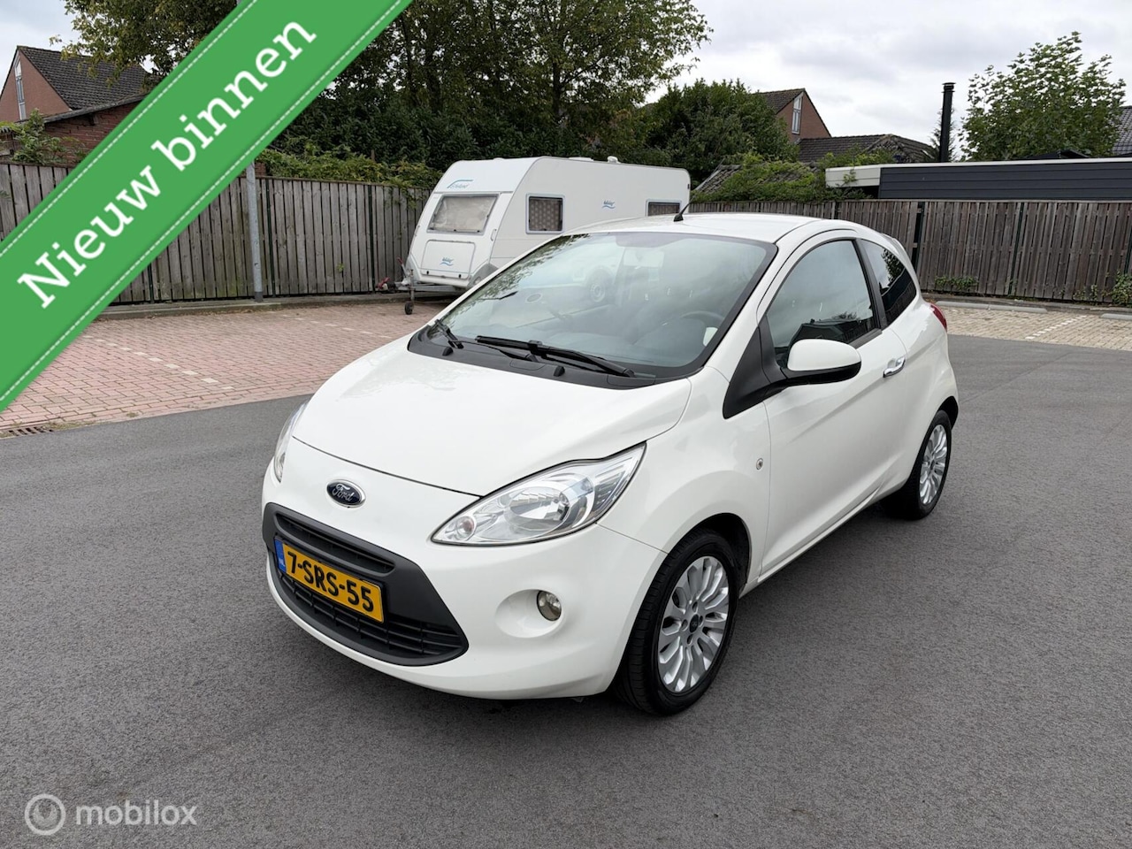 Ford Ka - 1.2 Titanium X 2013 Wit Zeer nette auto - AutoWereld.nl