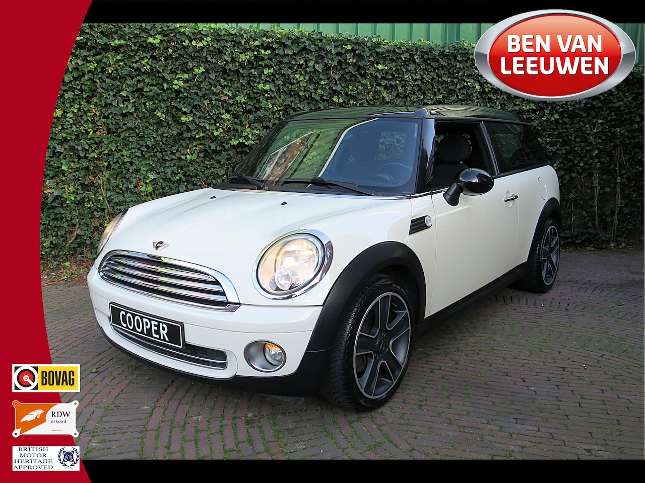 MINI Clubman - 1.6 Cooper Chili R55 Youngtimer, Pano.dak, clima, BT en 17" - AutoWereld.nl