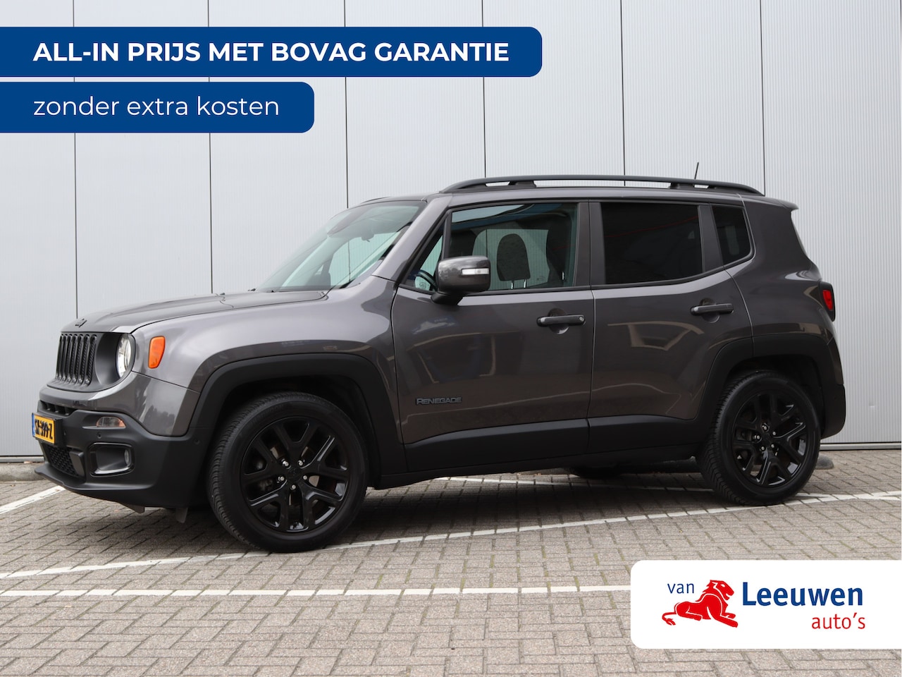 Jeep Renegade - 1.4 MultiAir Night Eagle II Limited | Org. NL | ACC | Carplay | 18'' - AutoWereld.nl