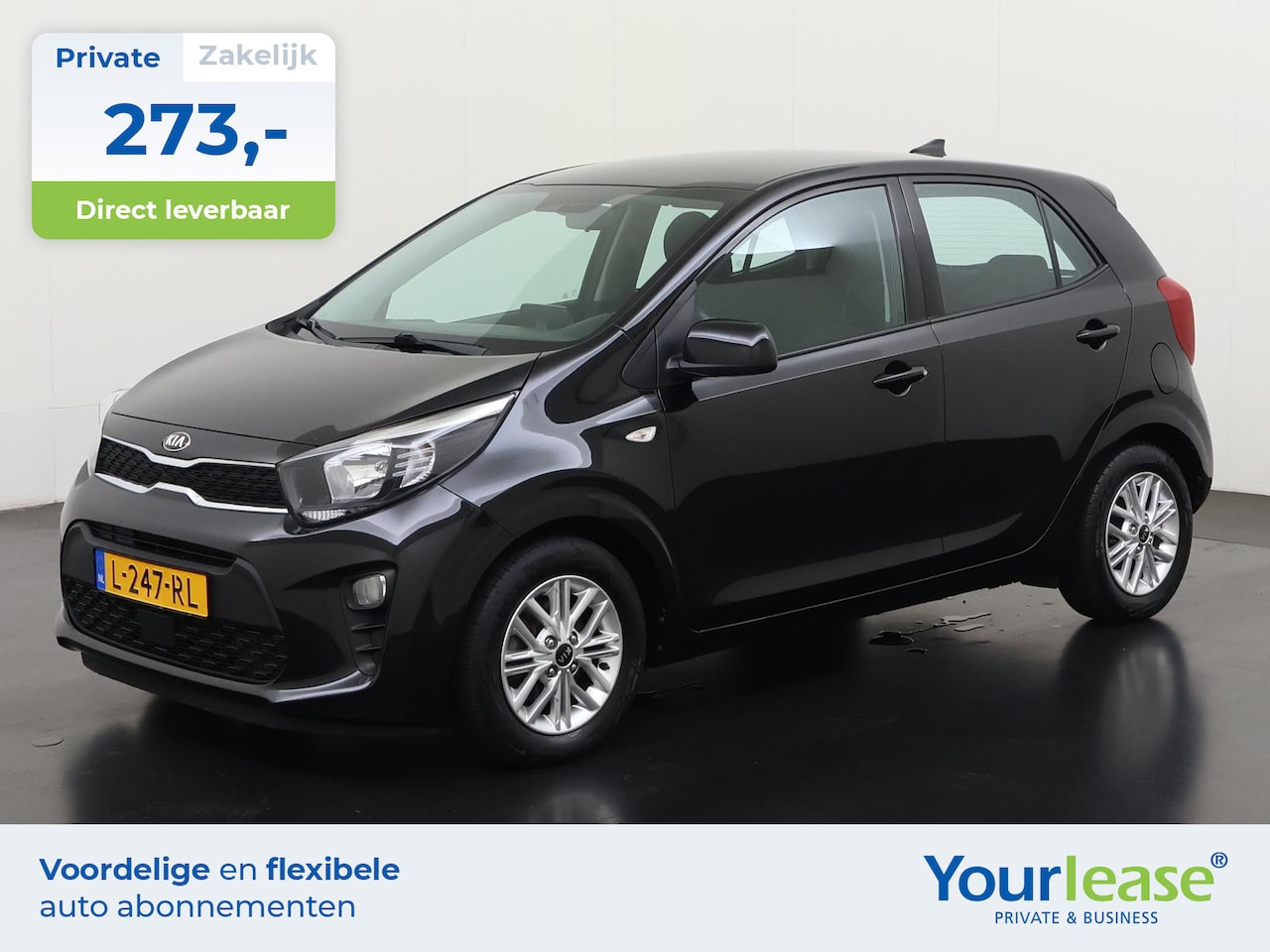 Kia Picanto - 1.0 DPi DynamicLine | All-in 273,- Private Lease | Direct uit voorraad - AutoWereld.nl