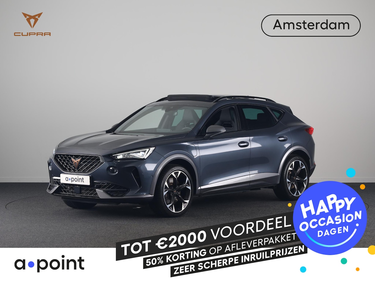 CUPRA Formentor - 1.4 e-Hybrid VZ Performance 245 pk Automaat | Navigatie | Panoramadak | Parkeersensoren (P - AutoWereld.nl