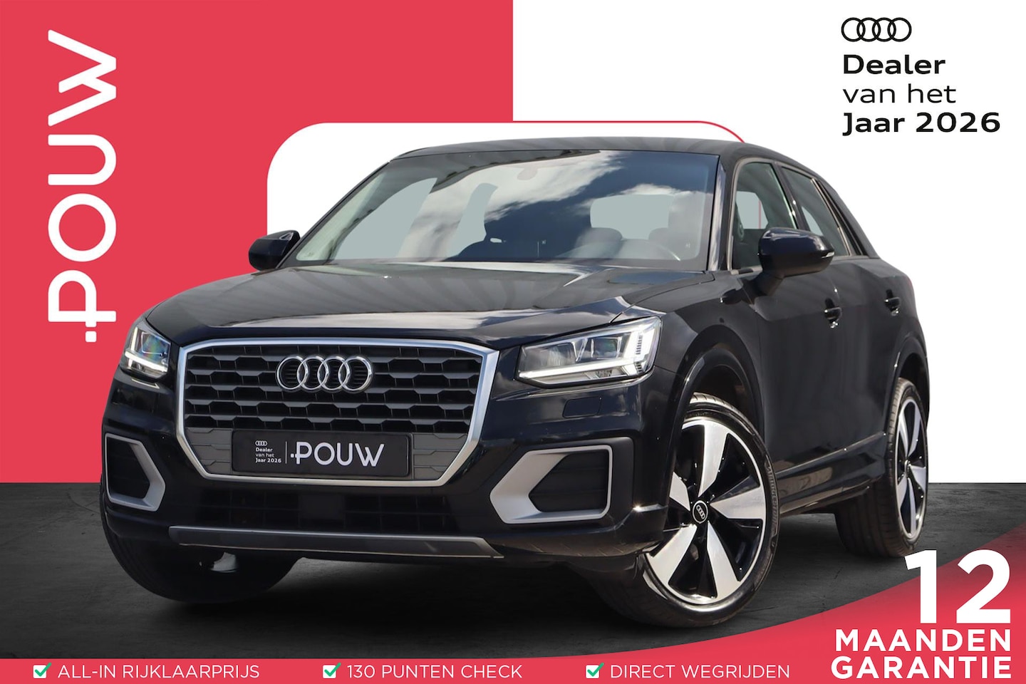 Audi Q2 - 1.0 TFSI 116pk Sport Pro Line | Trekhaak Afneembaar | Navigatie | All Season Banden | 19" - AutoWereld.nl
