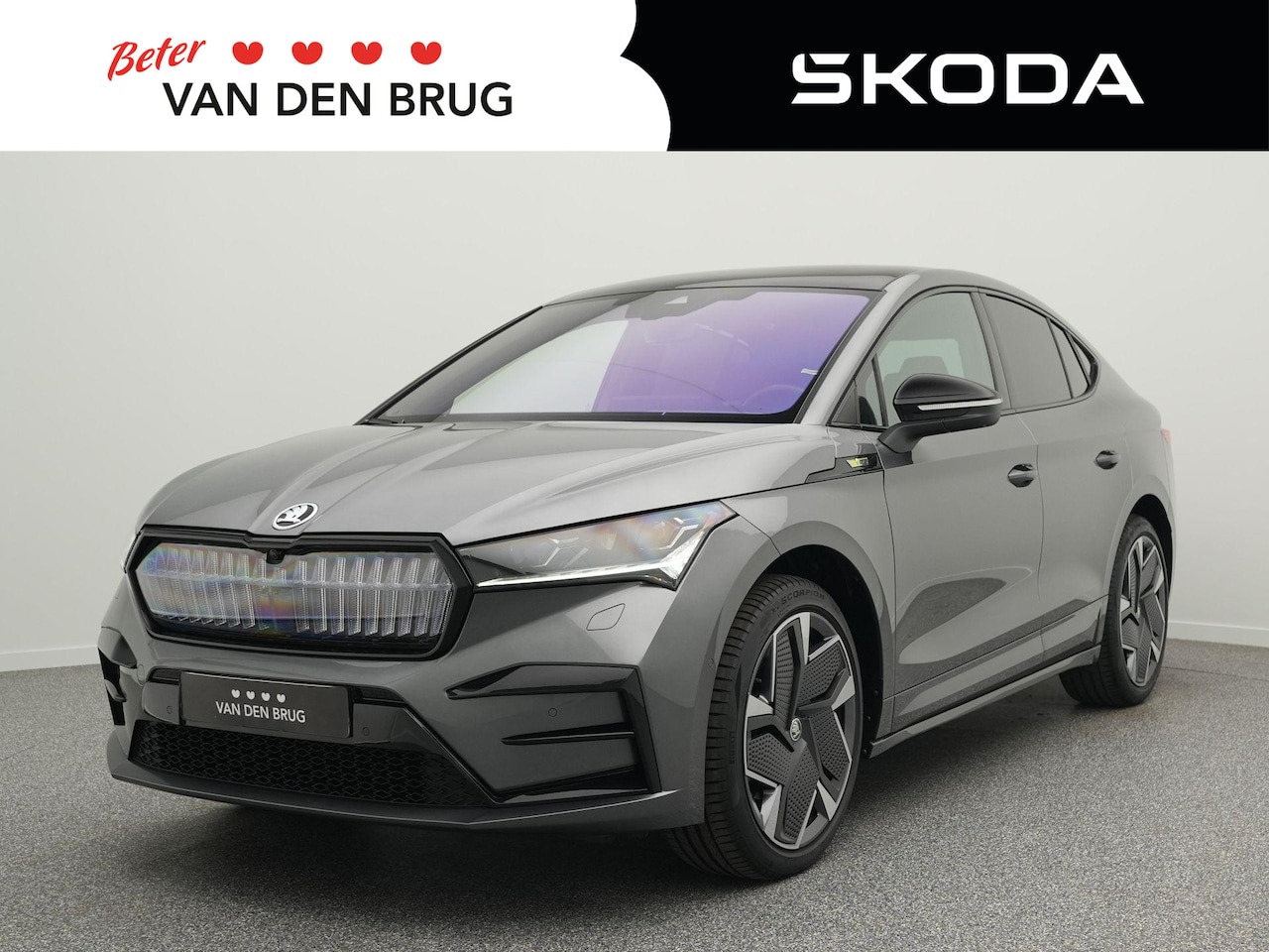 Skoda Enyaq Coupé iV - 80 RS | Trekhaak | Warmtepomp | 360gr Camera | Dynamic chassis | Head-Up | - AutoWereld.nl