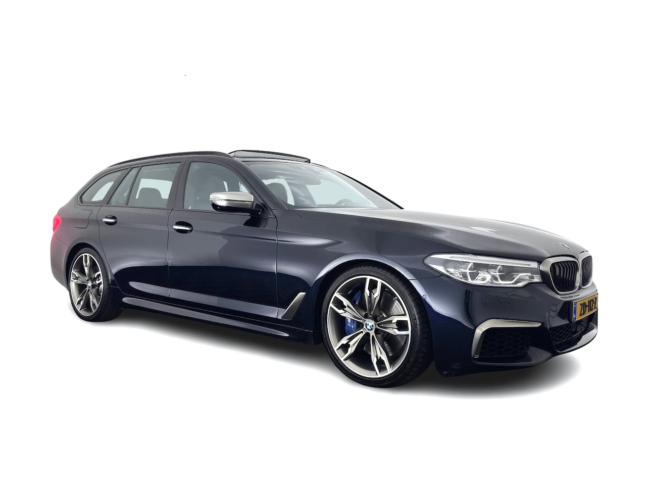BMW 5-serie Touring - M550d xDrive High Executive (INCL-BTW) Aut. *PANO | HEAD-UP | LEATHER | BOWERS&WILKINS | A - AutoWereld.nl