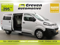 Citroën Jumpy - 2.0 BlueHDI L3H1 | Marge | Dubbele Cabine | Clima | Cruise | Carplay | Navi | Trekhaak | P