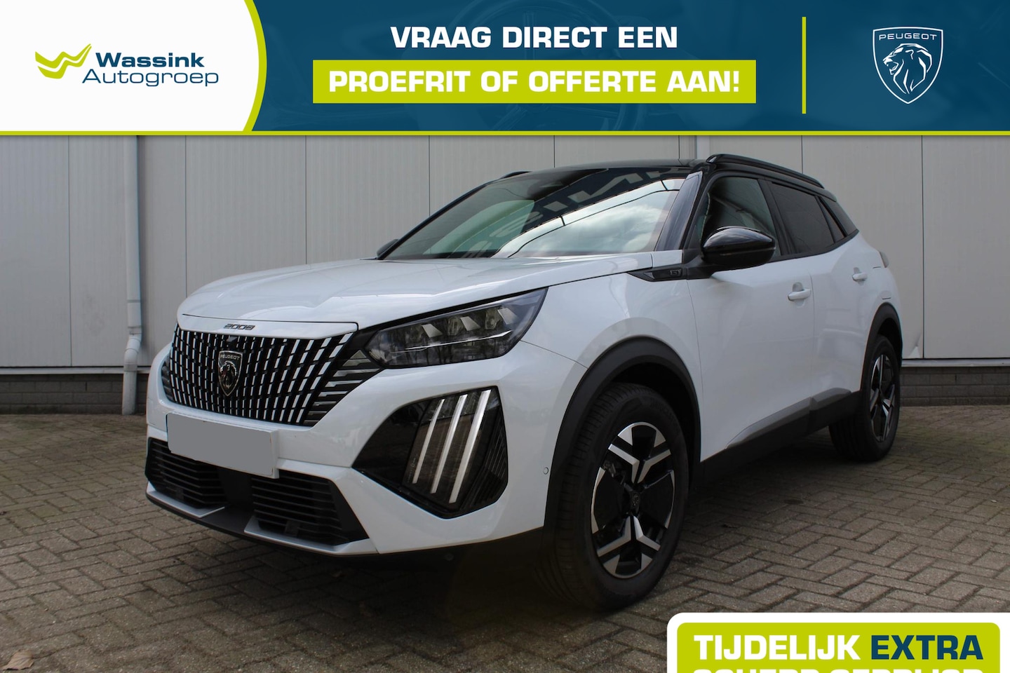 Peugeot 2008 - 1.2 Hybrid 145 GT VOORRAAD VOORDEEL | Navigatie | Parkeercamera | LED | Parkeersensoren | - AutoWereld.nl