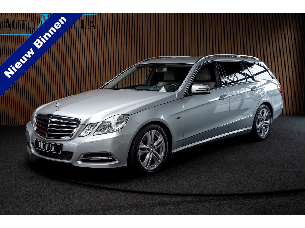 Mercedes-Benz E-klasse Estate - 200 CGI Leer Navi Xenon Climate PTS Elektr. bedienbaar achterklep Stoelverwarming Elektr. - AutoWereld.nl