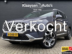Hyundai Santa Fe - 1.6 T-GDI HEV 230 pk Premium AUT. | dealer onderh. | leder inter. | 360 camera | trekhaak