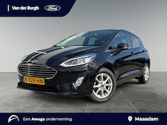 Ford Fiesta - 5-deurs Titanium 1.0 EcoBoost Hybrid 125pk Parkeersensoren | Navigatiesysteem | Lichtmetal