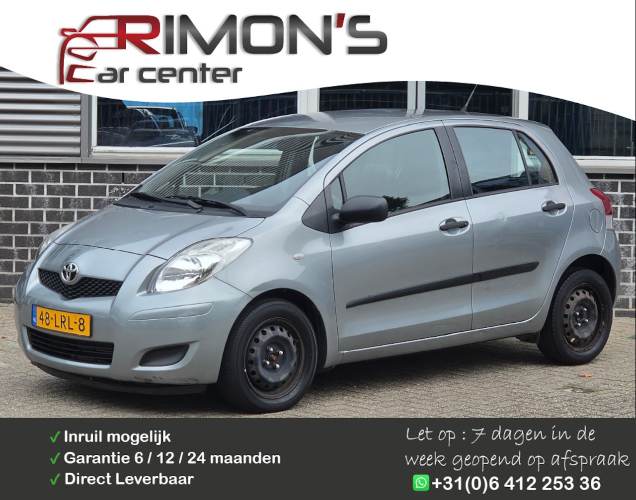 Toyota Yaris - 1.3 VVTi Comfort Airco Apk Tm 09-2027 - AutoWereld.nl