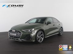 Audi A3 Limousine - 30TFSI MHEV S line Sport Edition > District Green/Leer/Full S line/18inch/ACC