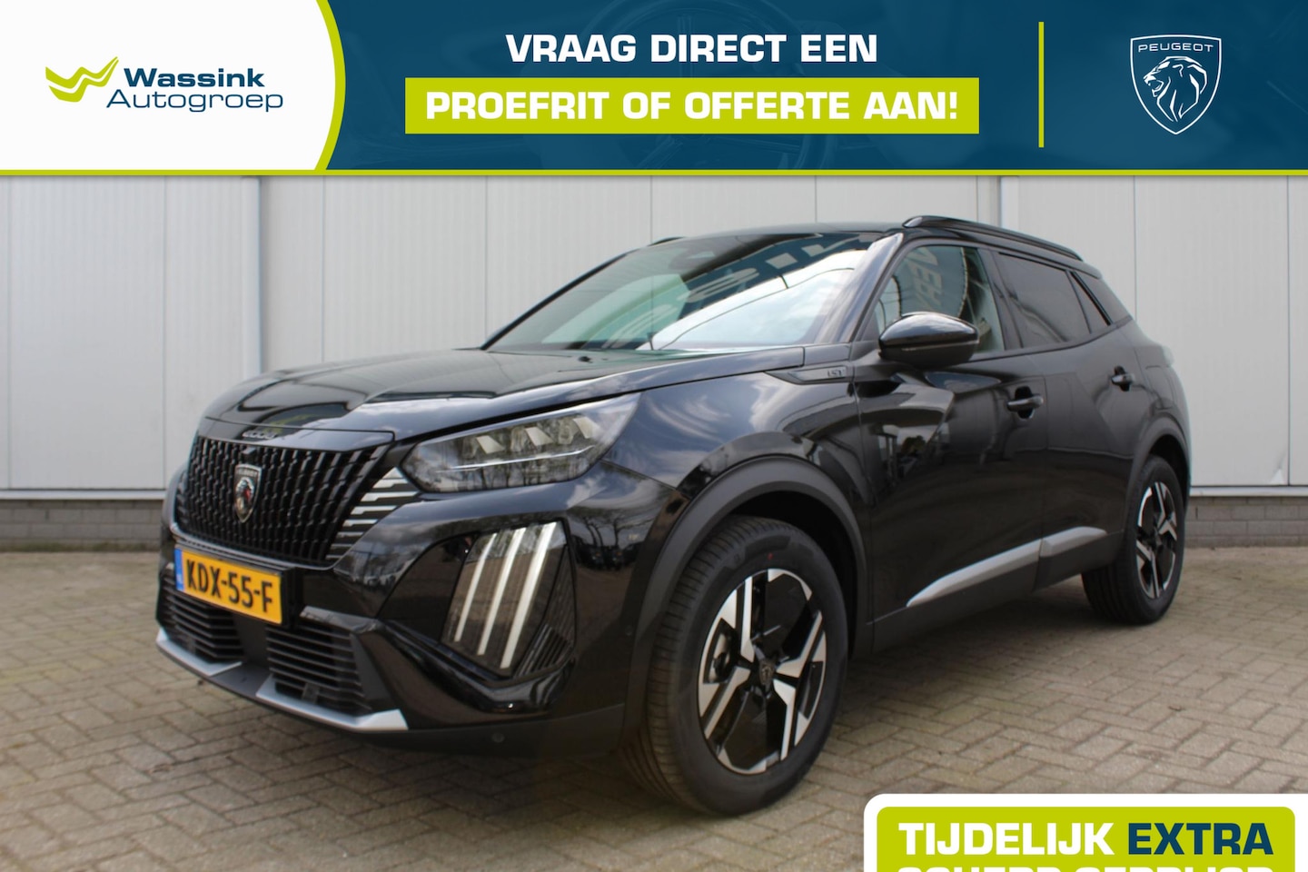 Peugeot 2008 - 1.2 Hybrid 145 GT VOORRAAD VOORDEEL | Navigatie | Parkeercamera | Parkeersensoren | LED | - AutoWereld.nl