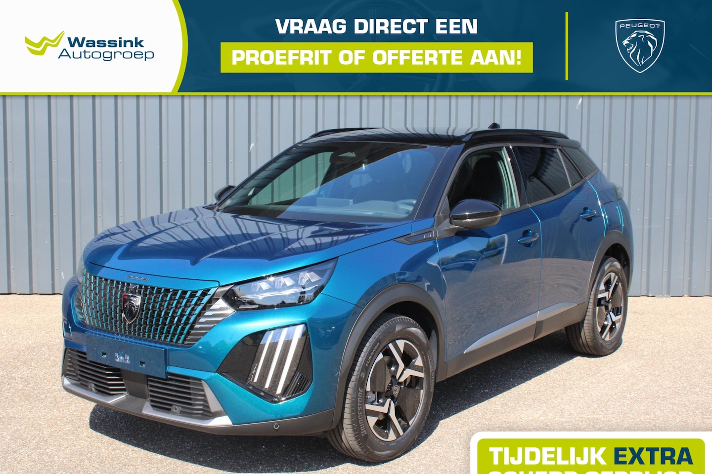 Peugeot 2008 - 1.2 Hybrid 145 GT Navigatie | Stoelverwarming Voor | Camera V + A | Carplay | - AutoWereld.nl