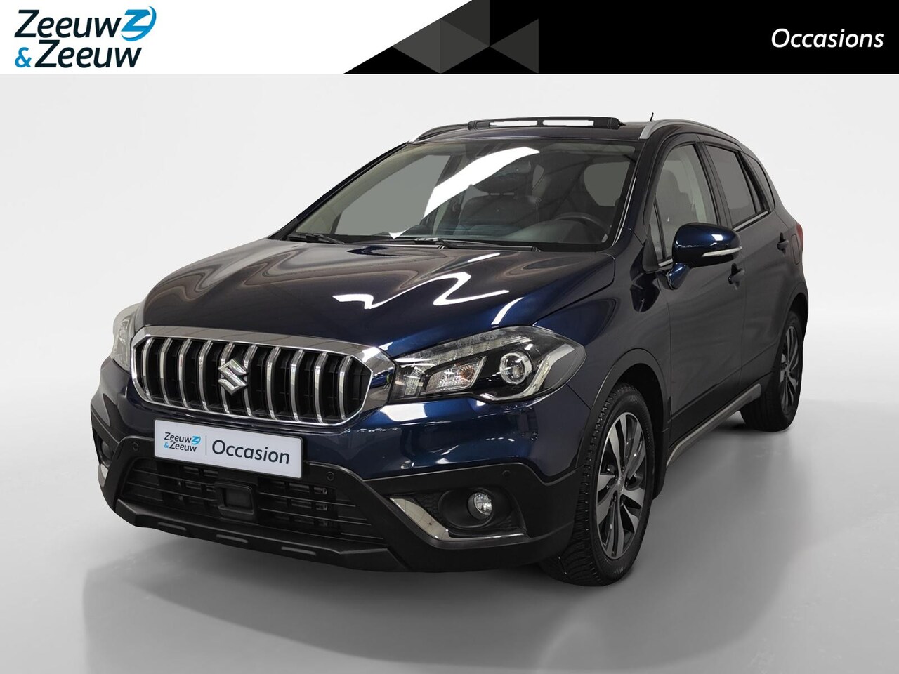 Suzuki S-Cross - 1.4 Boosterjet Stijl AUTOMAAT NAVI AIRCO CAMERA ADAPTIEVE CRUISE CONTROLE APPLE CARPLAY AN - AutoWereld.nl